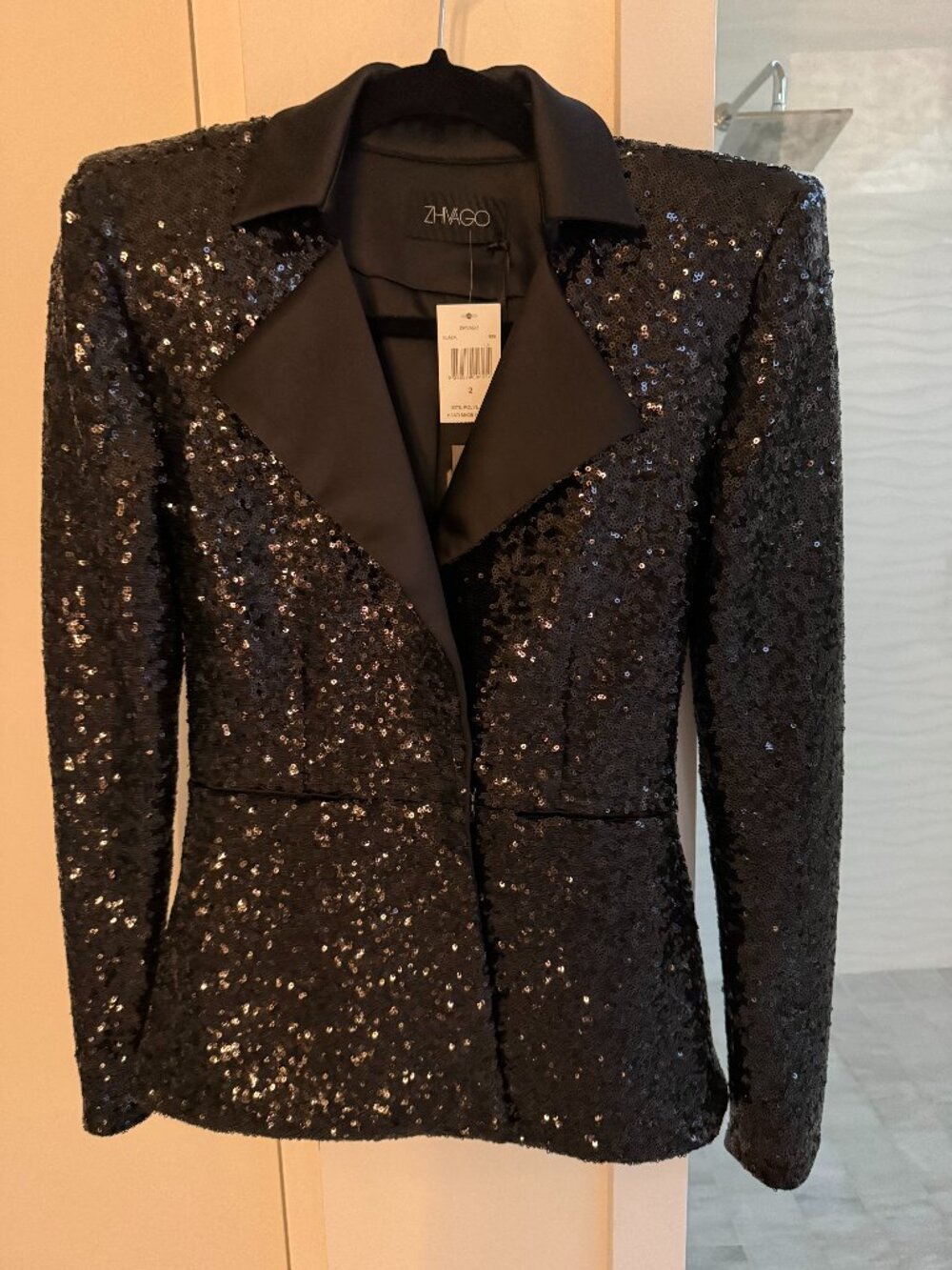 Zhivago Black Sequin Jacket